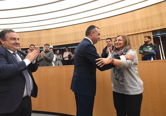 Francis Rodríguez, presidente de la Diputación, tras aprobar el presupuesto este viernes.