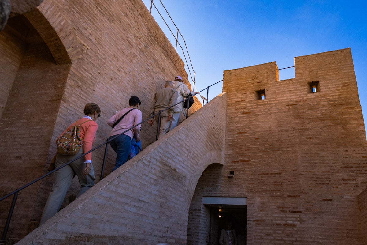 Las imágenes de la visita a Torres Bermejas