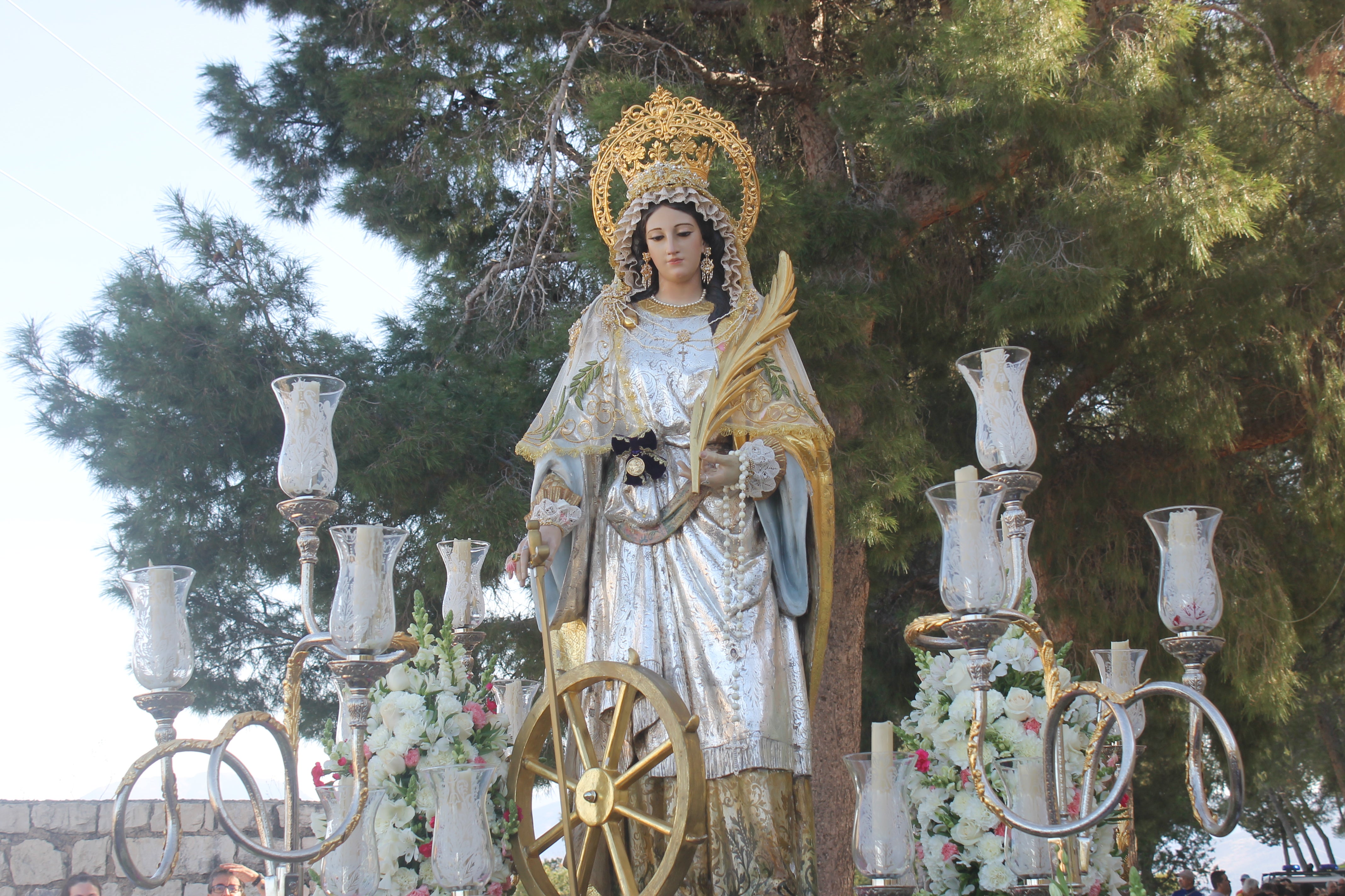 Las imágenes de la romería de Santa Catalina