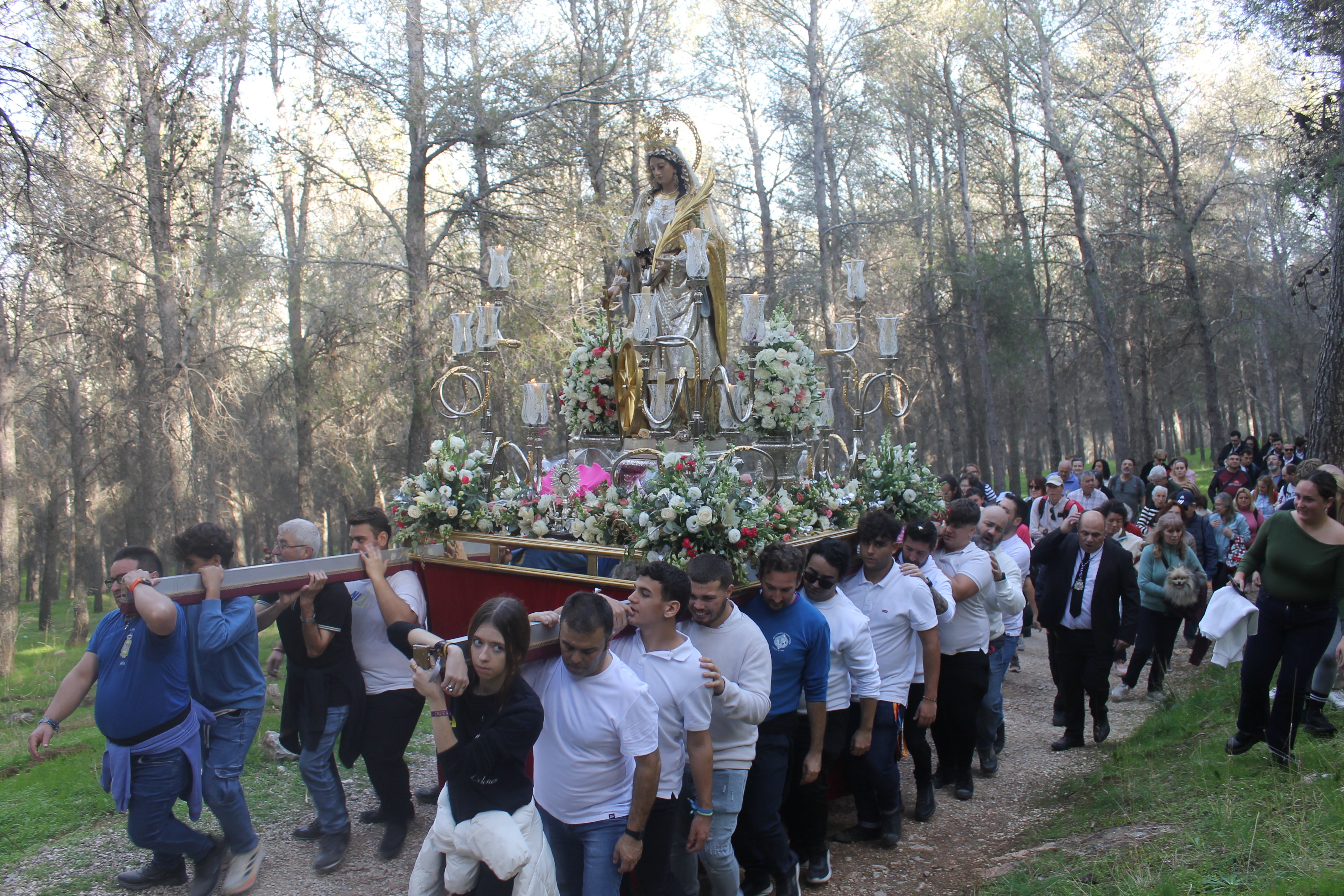 Las imágenes de la romería de Santa Catalina