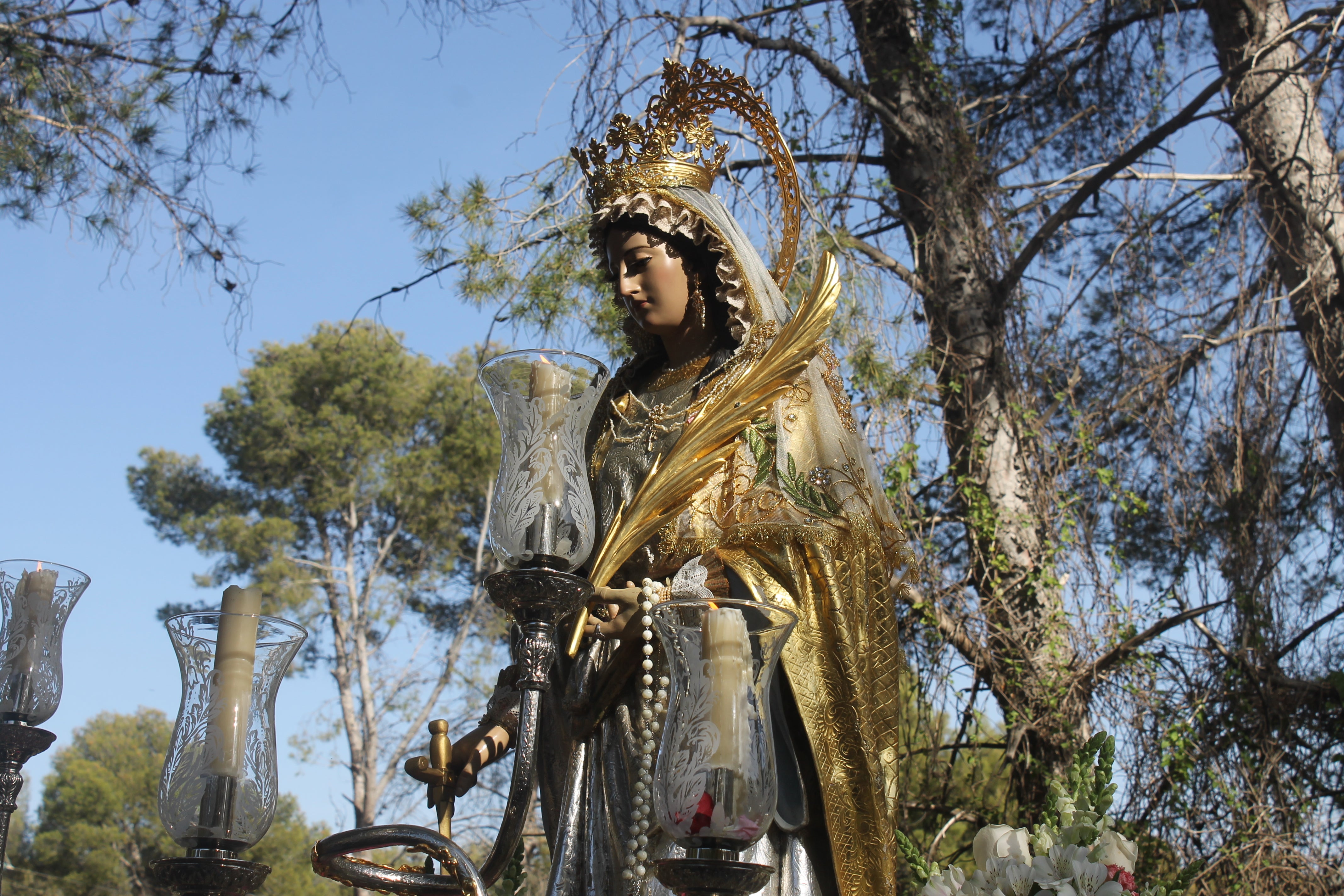Las imágenes de la romería de Santa Catalina