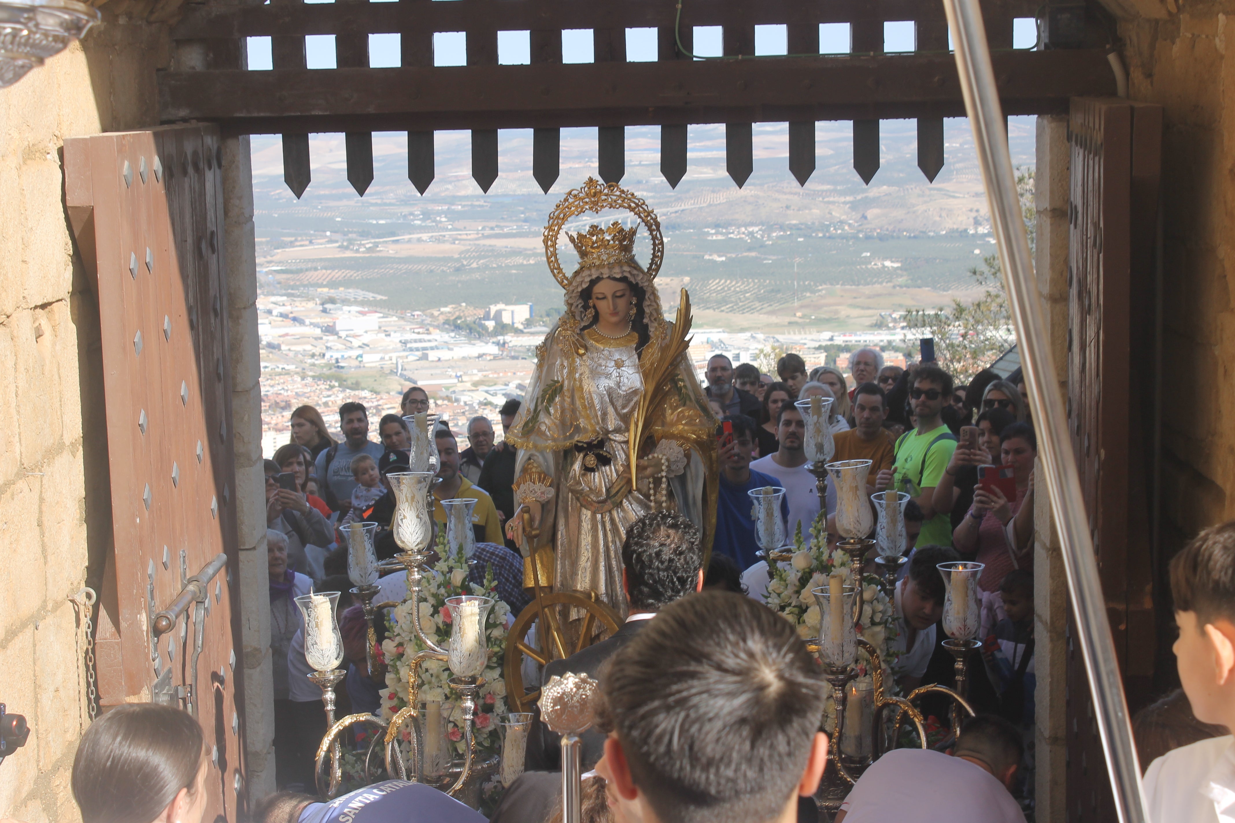 Las imágenes de la romería de Santa Catalina