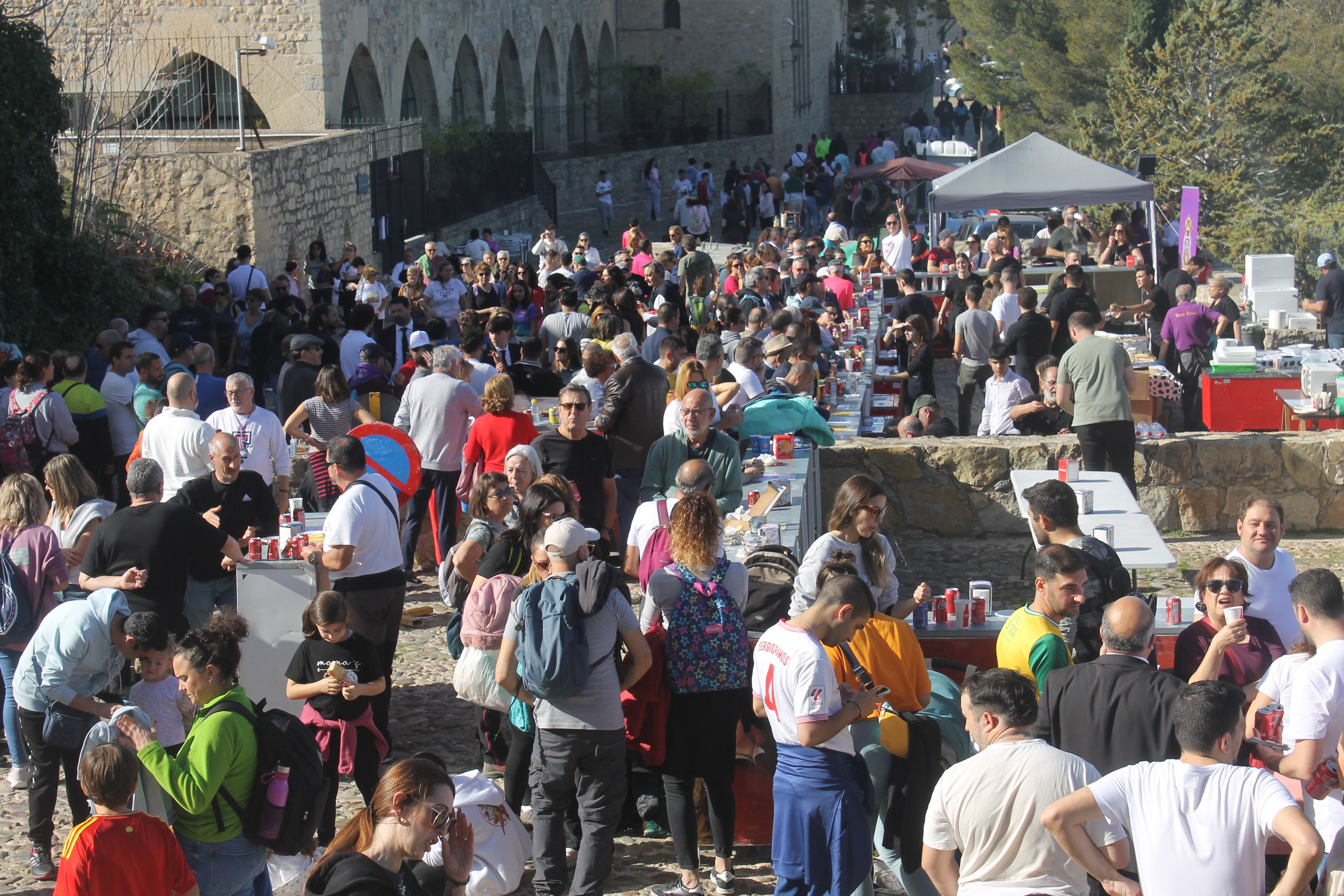 Las imágenes de la romería de Santa Catalina