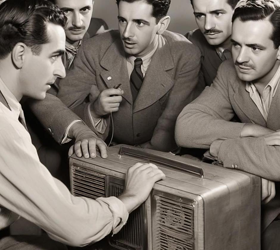 Atención a lo que dice la radio.