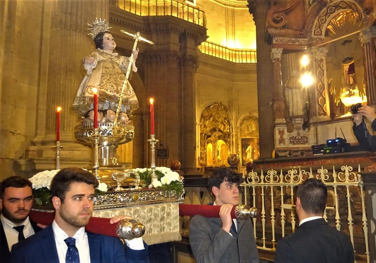 El Niño Jesús de la Sacramental del Sagrario procesionará el 4 de enero