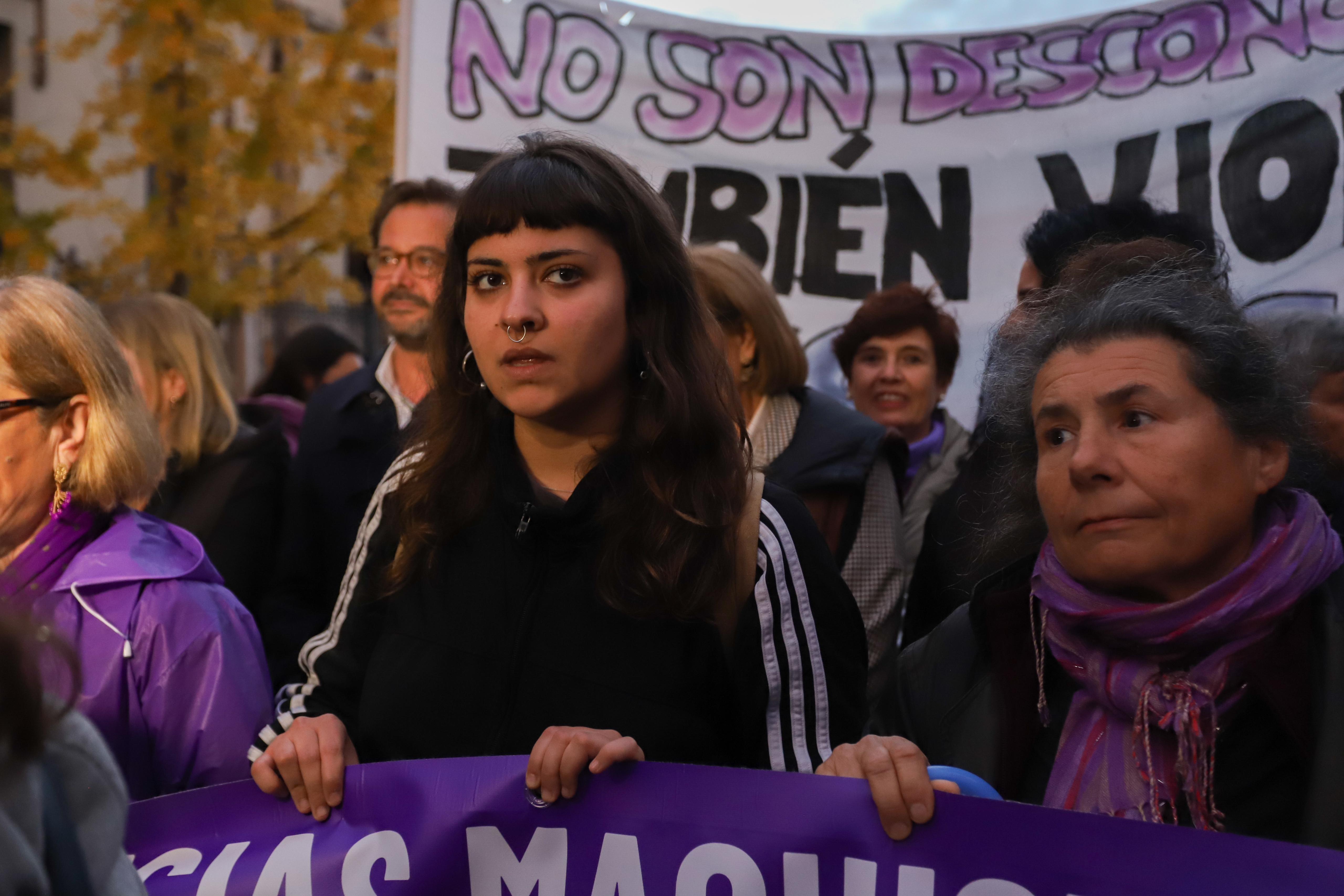 Las imágenes de Granada en Día de la Eliminación de la Violencia contra las Mujeres