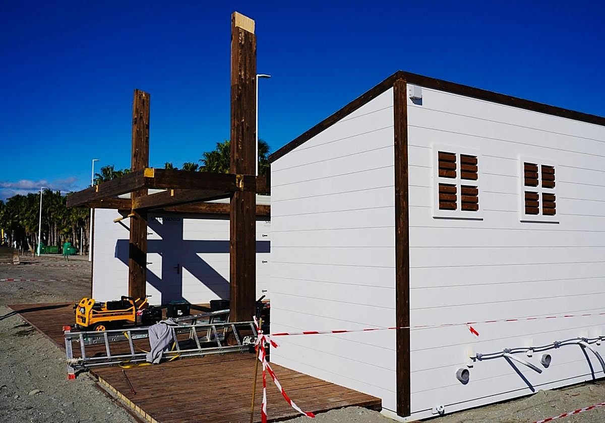 Módulos nuevos en Playa Granada.