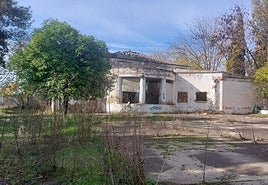Aspecto actual del exterior del antiguo Parador de Bailén.
