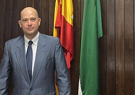 El almeriense Ignacio Angulo González de Lara entra en la sala de gobierno del TSJA