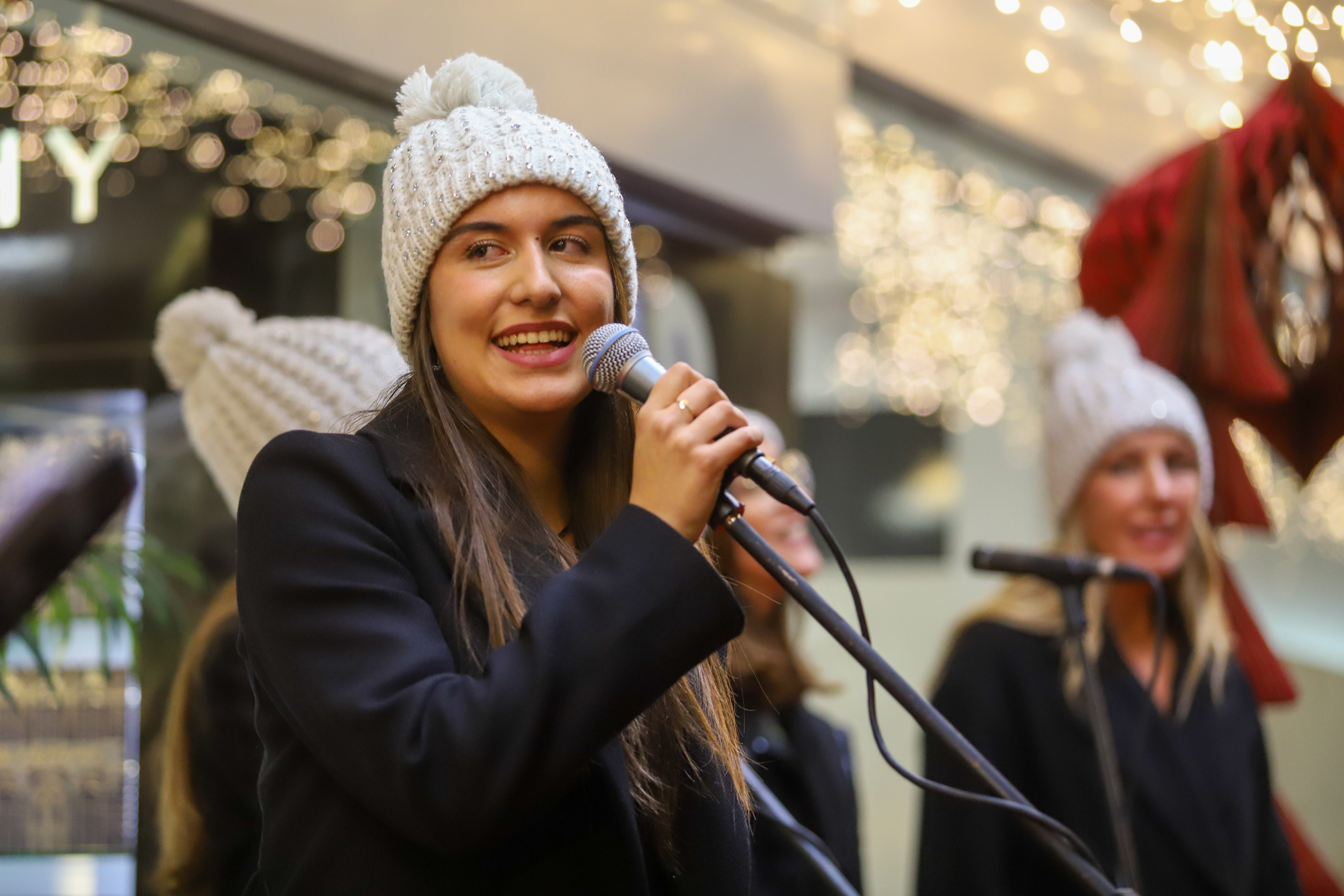 Las imágenes del alumbrado navideño en Granada de El Corte Inglés