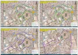 ¿Cómo ir del centro a El Toyo con la autovía del Aeropuerto y La Goleta cortados?