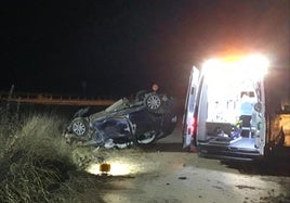 Accidente en Guadahortuna