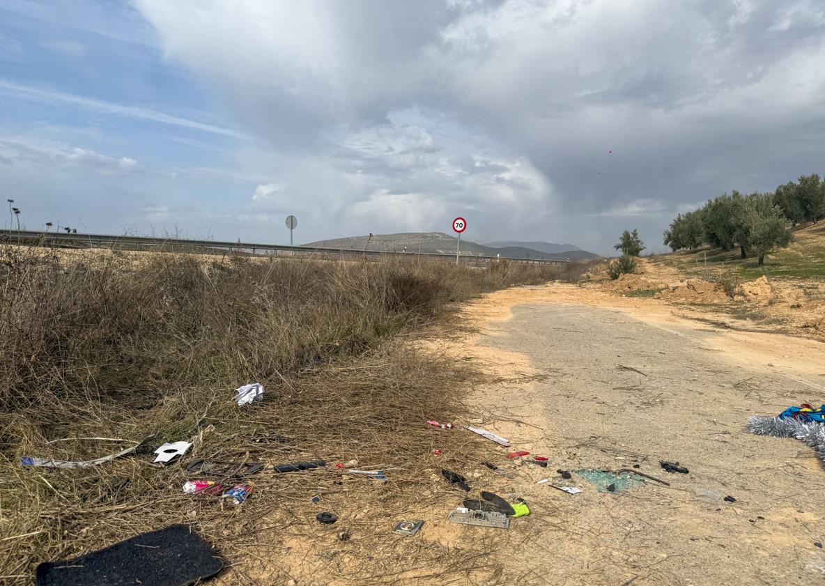 Imagen principal - Vecinos de Guadahortuna: «Después del accidente se tomó un café tan tranquilo»