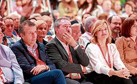 El secretario general del PSOE andaluz, Juan Espadas, en el congreso federal socialista del pasado fin de semana en Sevilla.