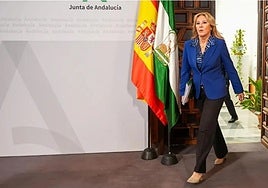 La consejera Carolina España.