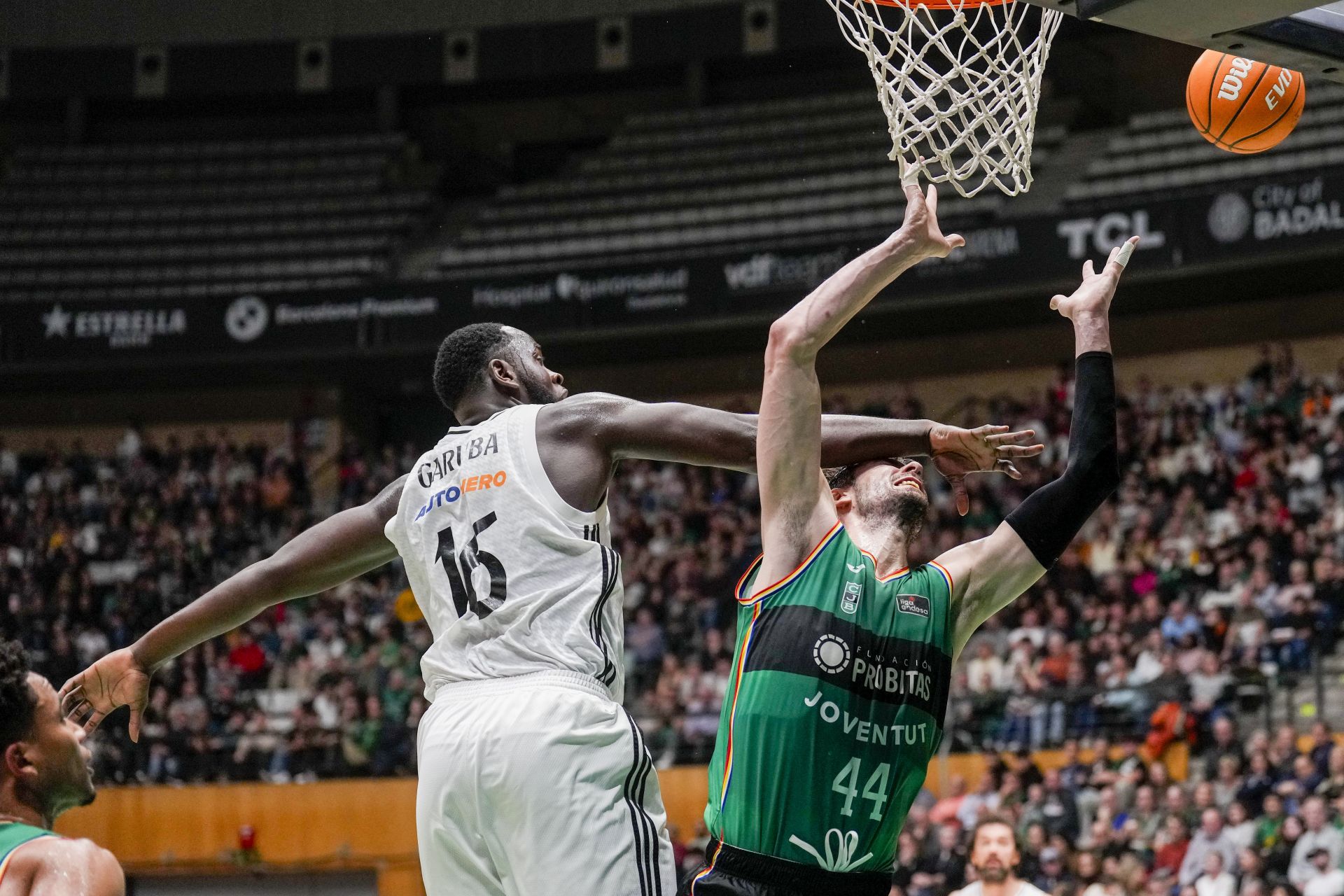 Tomic, en el partido contra el Real Madrid.