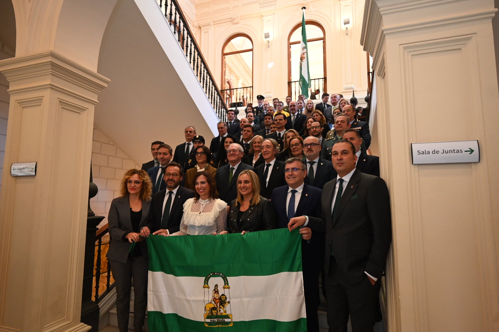 El Día de la Bandera de Andalucía en Granada, en imágenes