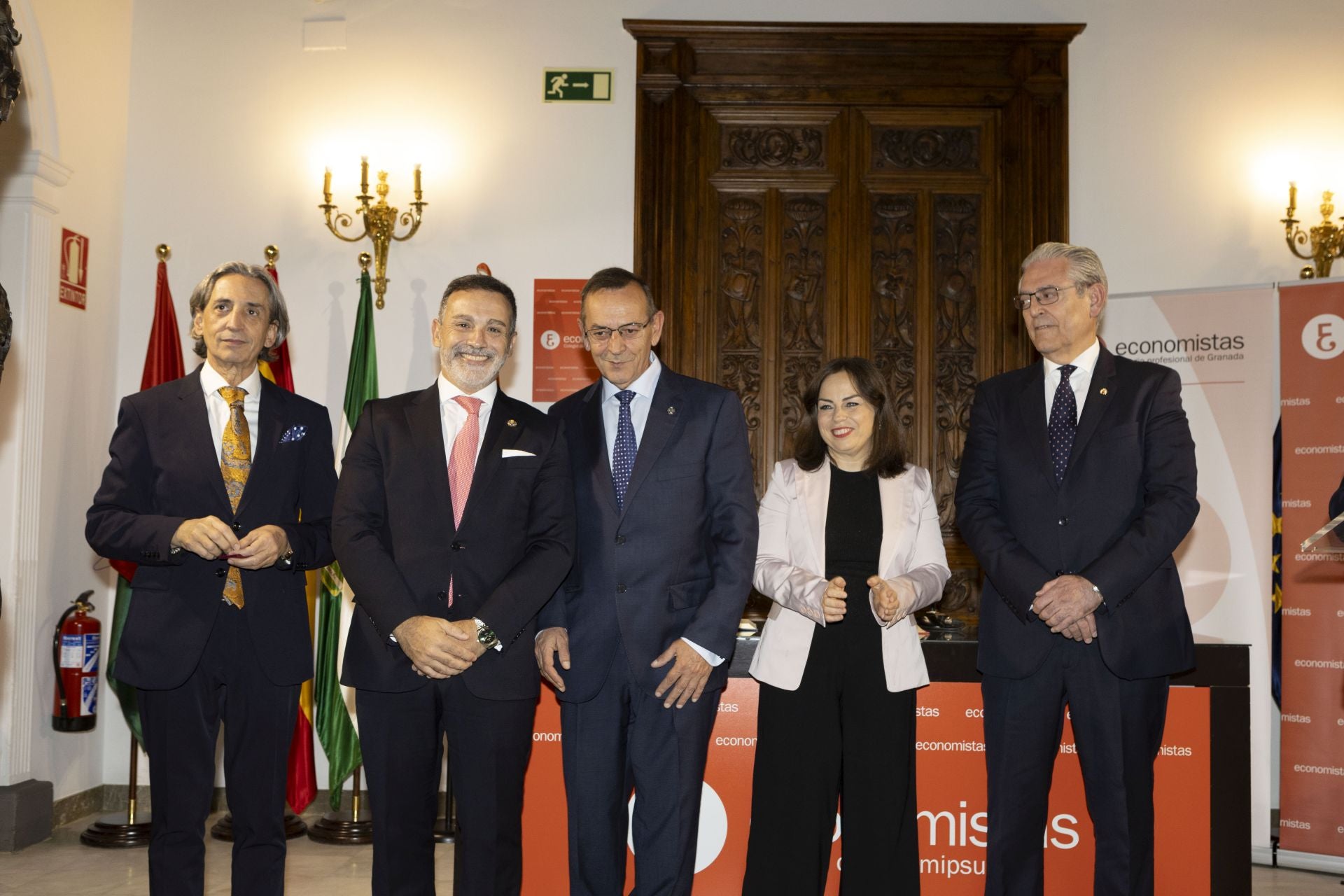 Las mejores imágenes del acto institucional del Colegio de Economistas