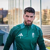 Luca Zidane, durante esta semana.