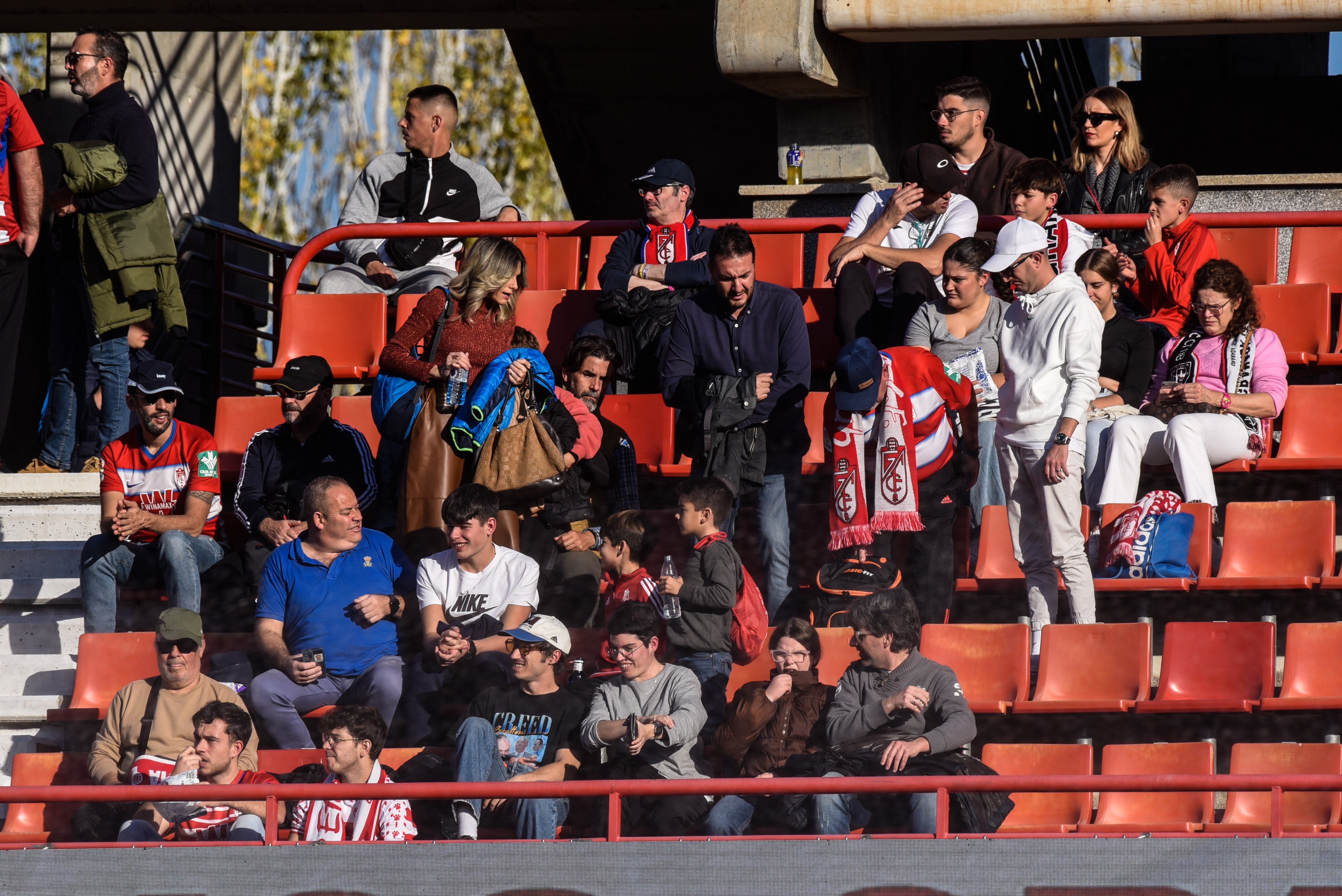 Búscate en la grada de Los Cármenes en el Granada-Racing