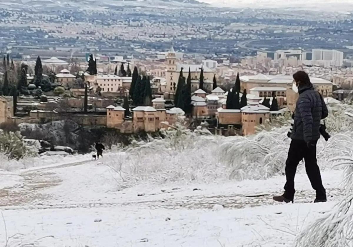 Estos son los dos días en los que puede nevar en Andalucía esta semana.