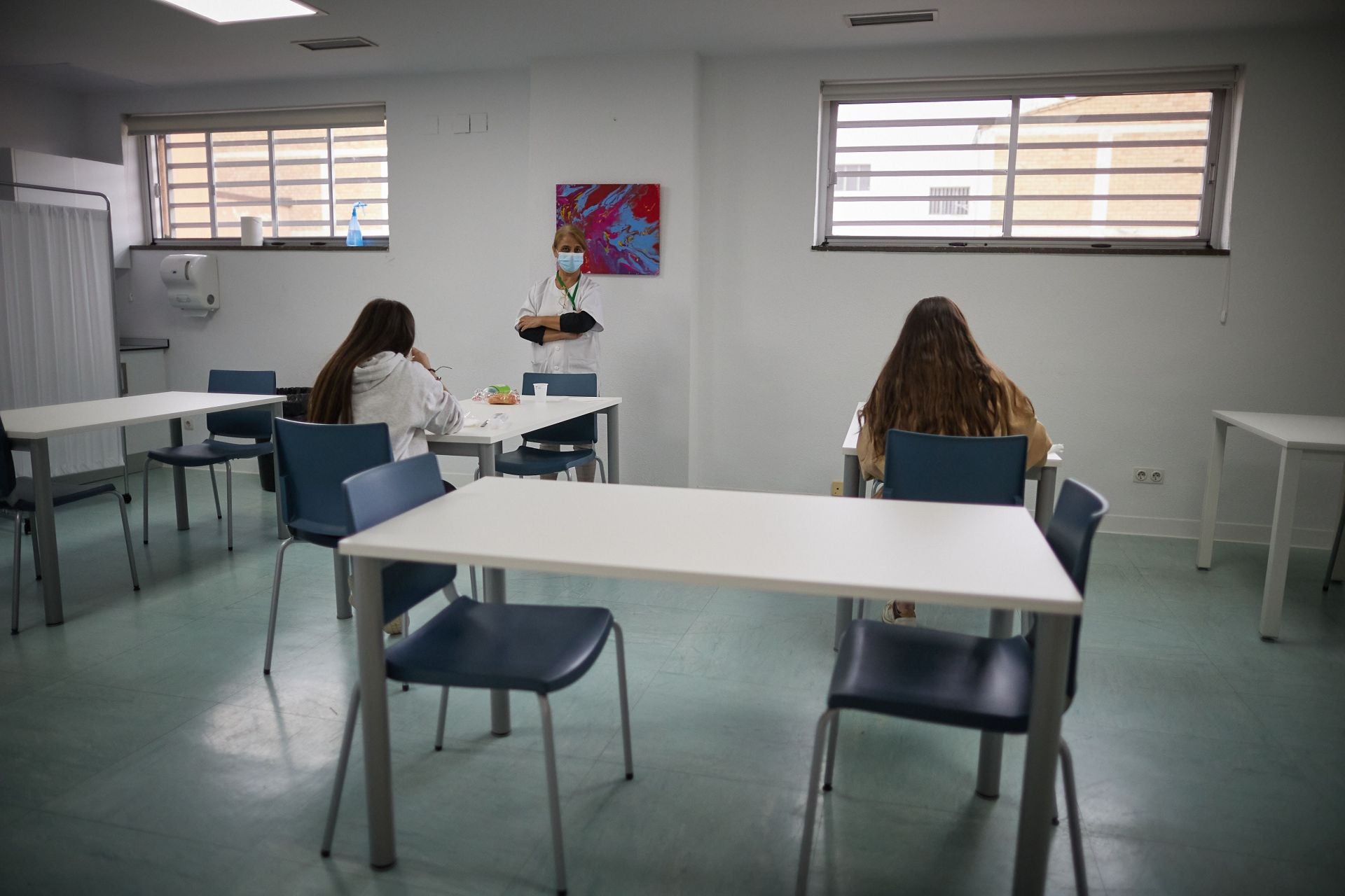 Comedor terapéutico de la unidad de TCA del Virgen de las Nieves.