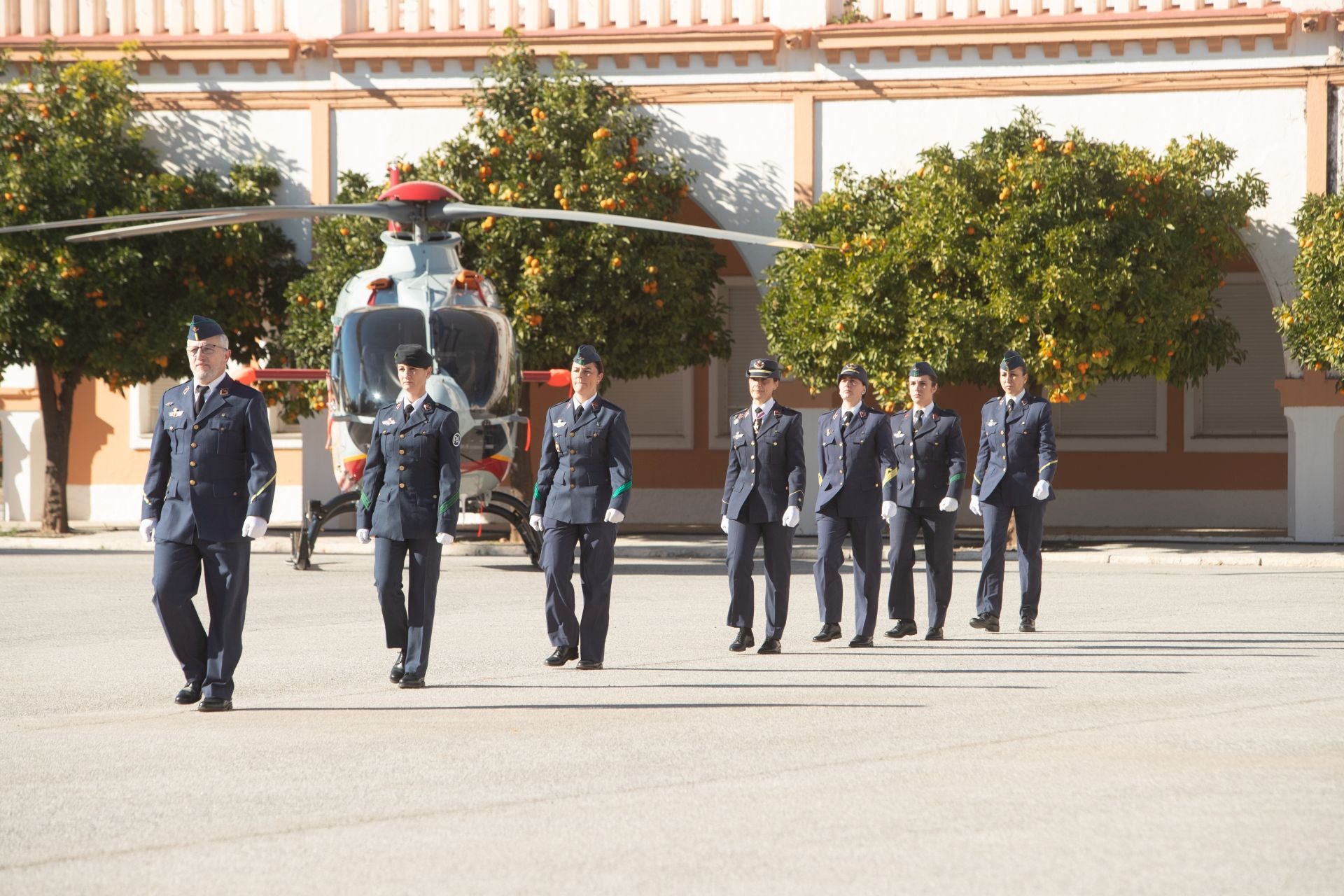 Las imágenes de la celebración de la Virgen de Loreto en la Base Aérea de Armilla