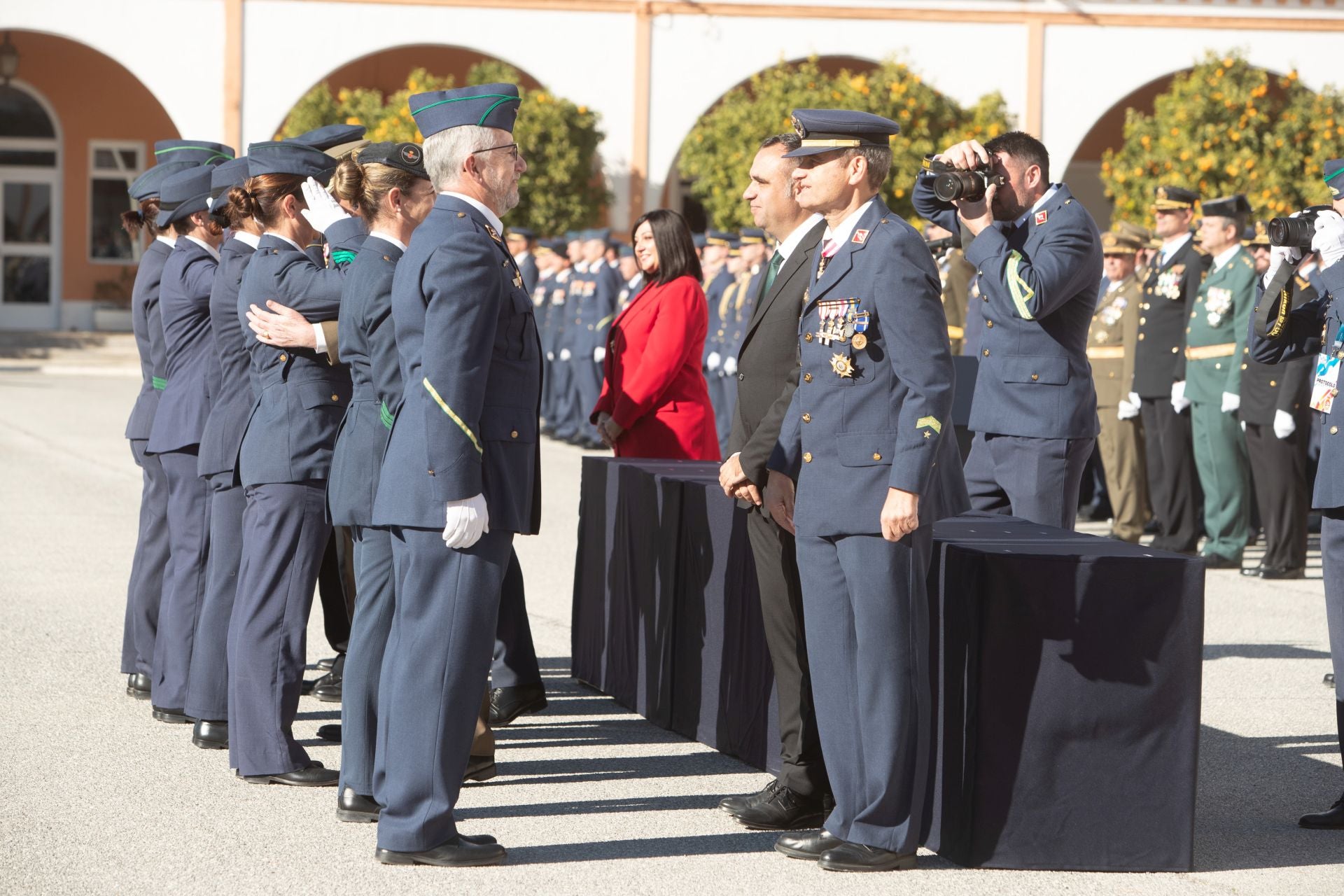 Las imágenes de la celebración de la Virgen de Loreto en la Base Aérea de Armilla