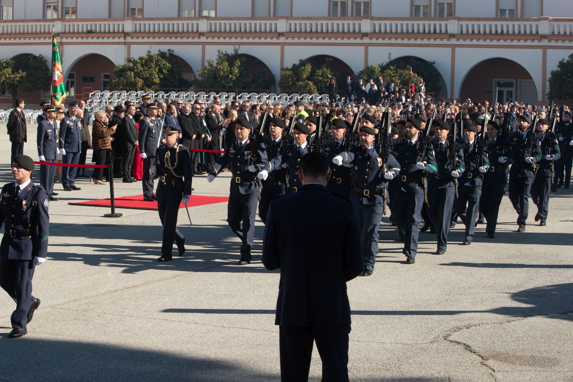 Las imágenes de la celebración de la Virgen de Loreto en la Base Aérea de Armilla