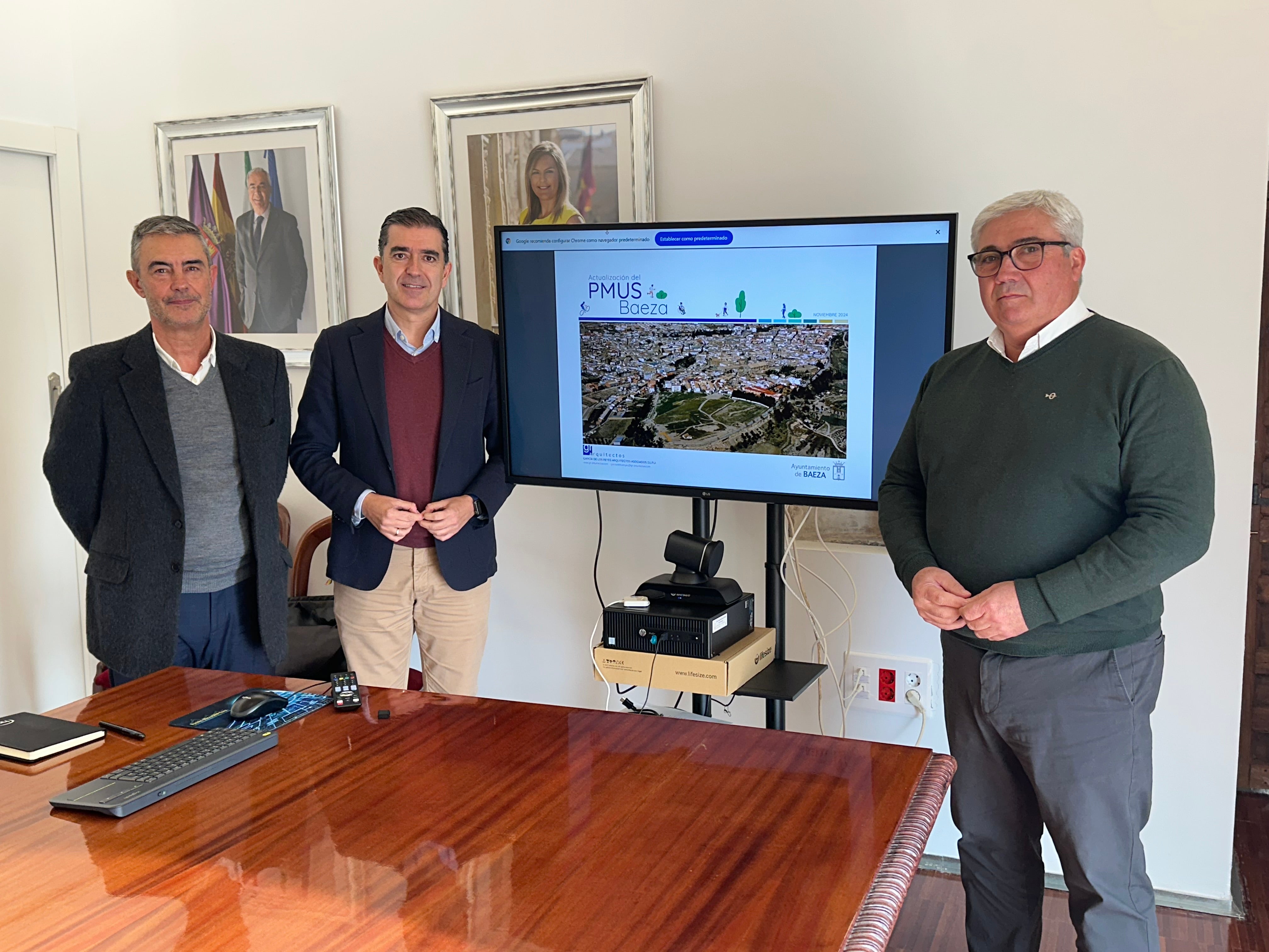 Presentación de los trabajos de actualización del Plan de Movilidad Urbana.