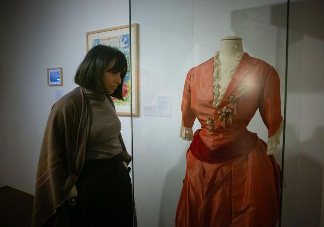 Traje que llevó Margarita Xirgu en el estreno de 'Doña Rosita la soltera' en Barcelona