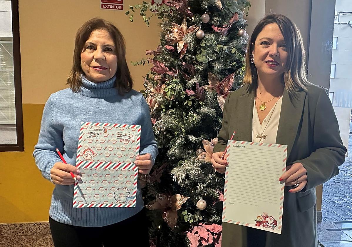 Purificación Muñoz y Ana Belén Molina.