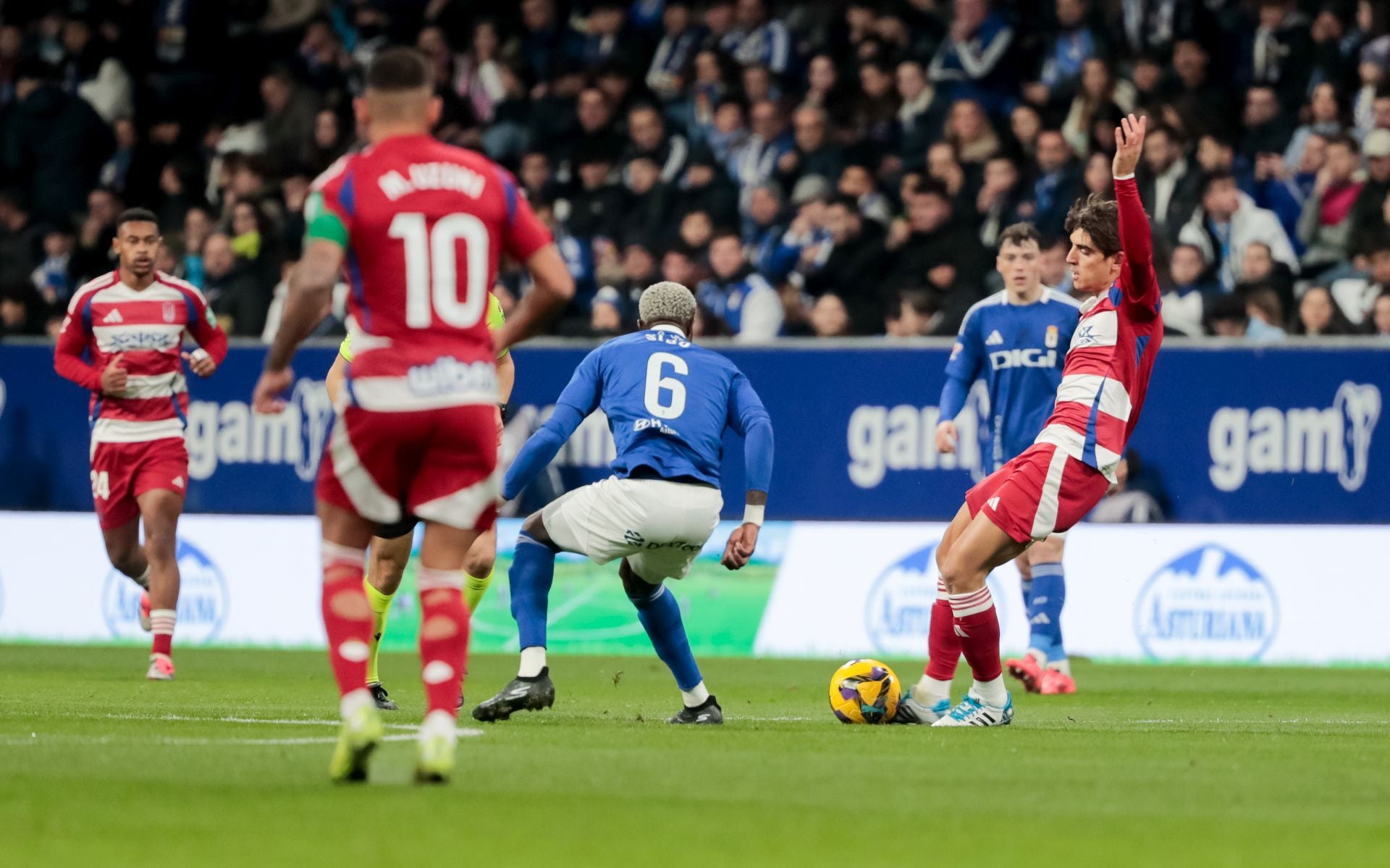 Las mejores imágenes del partido del Granada CF contra el Real Oviedo