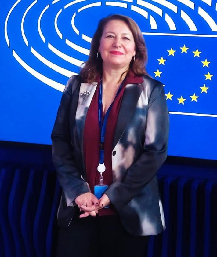 Imagen secundaria 2 - La vida de una eurodiputada de Almería en Bruselas