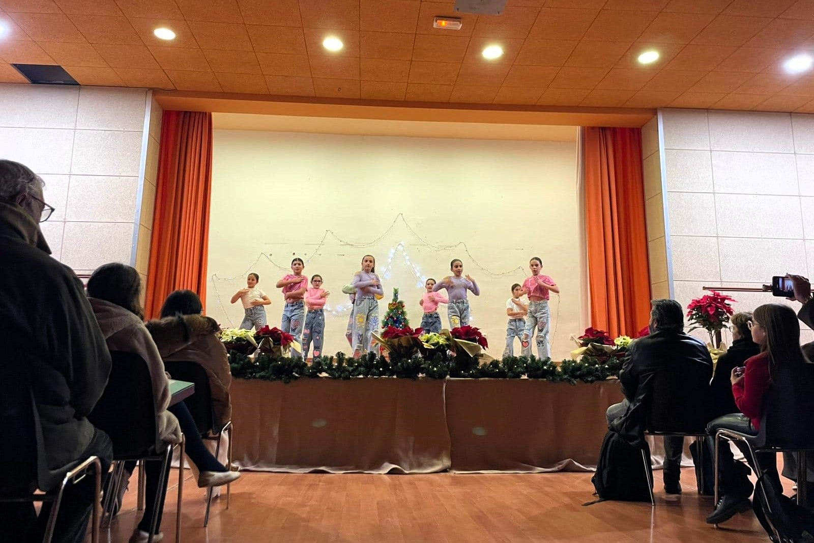 El grupo de danza escenificó 'La Reina' 'Mundo ideal', 'Noche de Paz' y 'Reina del Baile'.