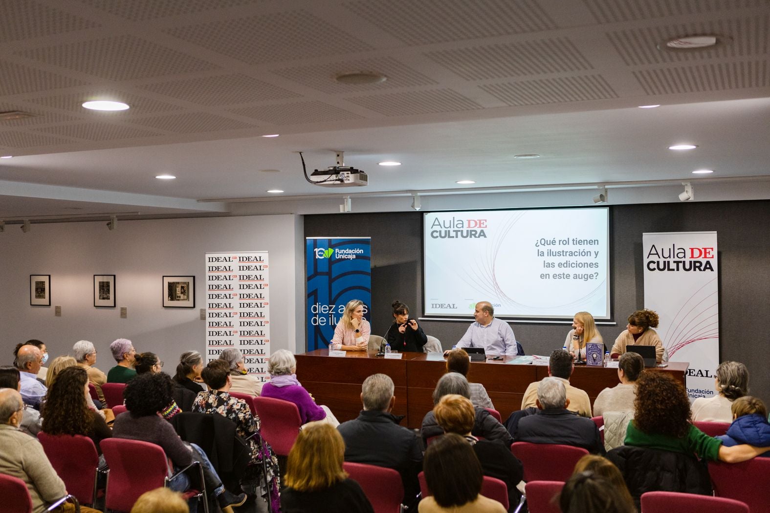 El encuentro de IDEAL con la ilustración y narrativa infantil y juvenil, en imágenes