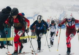 Ana Alonso inicia la Copa del Mundo en el top 10 en sprint y vertical de Courchevel