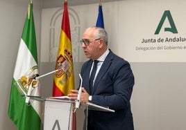 Jesús Estrella, en rueda de prensa.