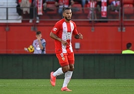Luis Javier Suárez, en el duelo con el Granada.
