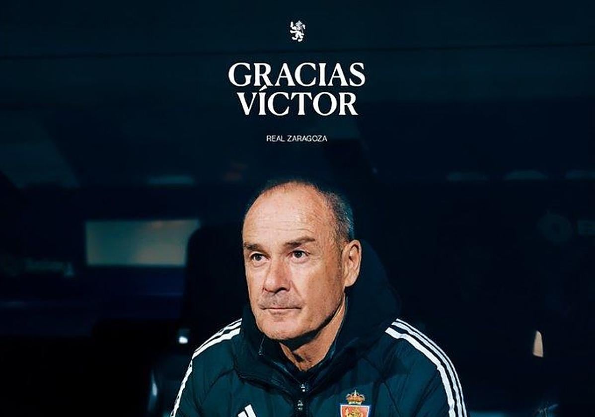 Víctor Fernández dimite como entrenador del Zaragoza