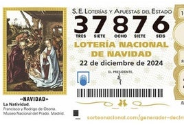 Lotería de Navidad 2024.