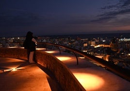 Inauguración del mirador de San Cristóbal