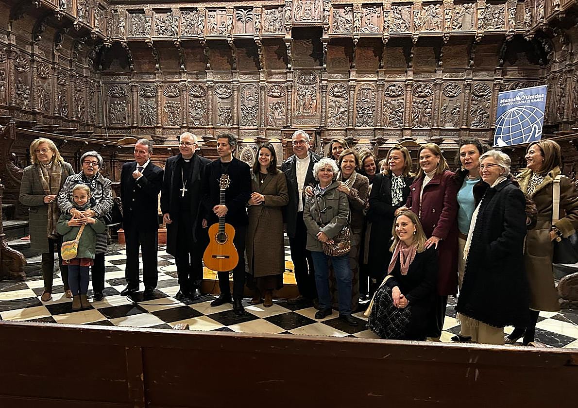 Imagen del concierto de Navidad a beneficio de Manos Unidas