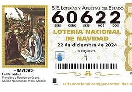 El 60622, último quinto de la Lotería de Navidad, se deja caer en Las Norias de Daza