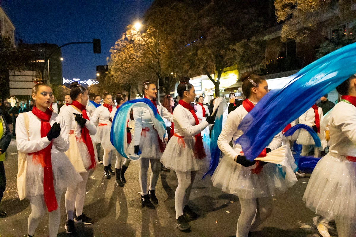 Las imágenes de la cabalgata de Papá Noel en Granada