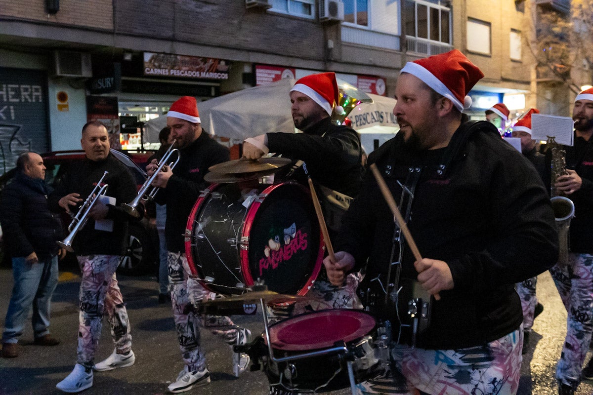 Las imágenes de la cabalgata de Papá Noel en Granada