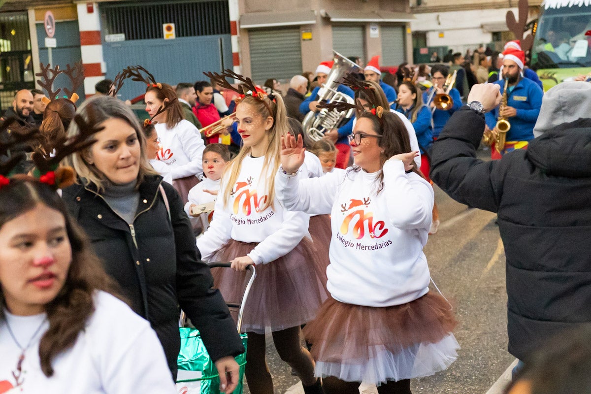 Las imágenes de la cabalgata de Papá Noel en Granada