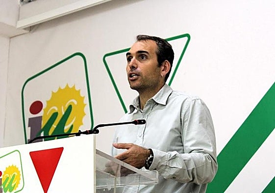 El coordinador regional de IU, Toni Valero, en una imagen de archivo.