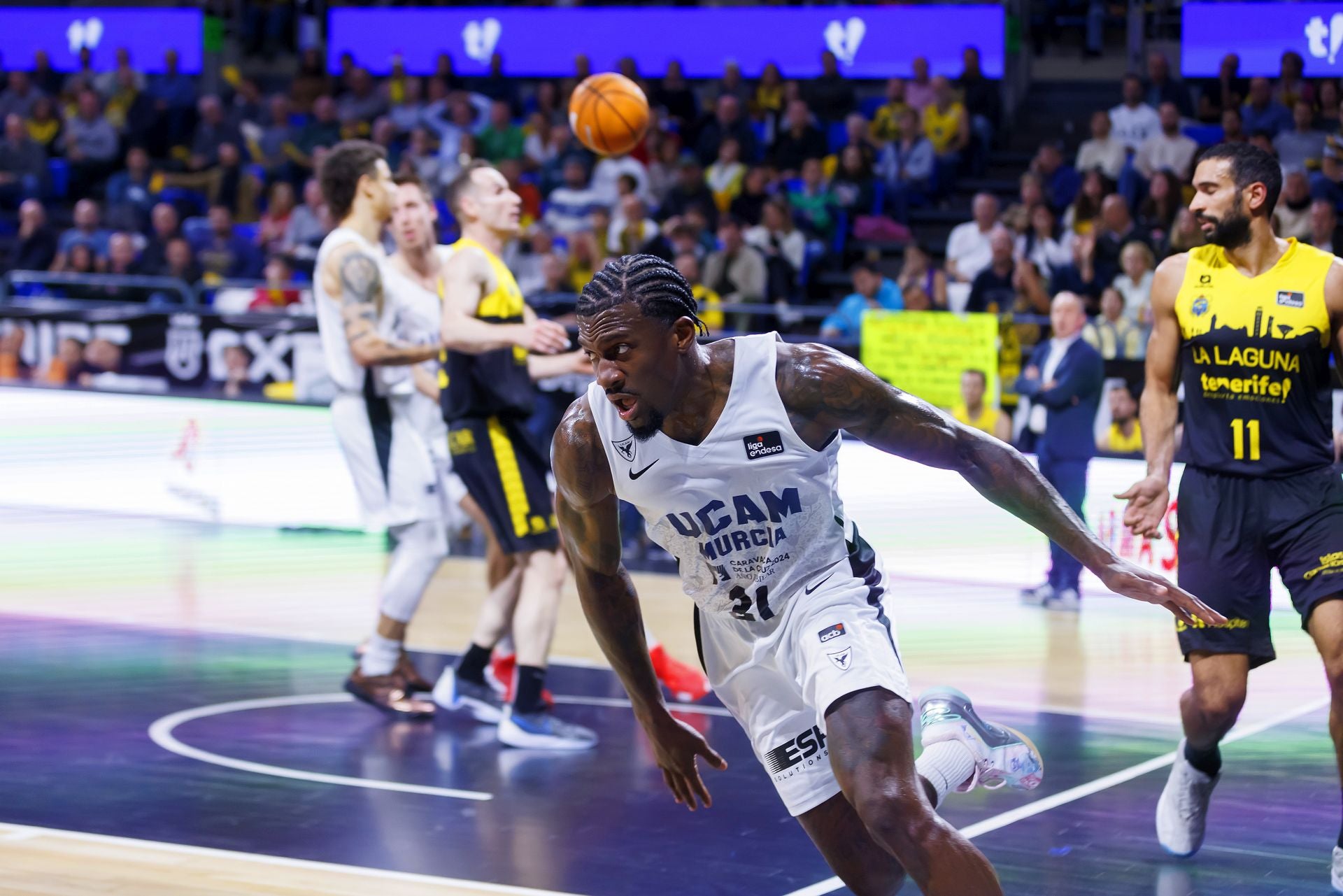 Dylan Ennis, puntal del UCAM.