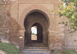 Imagen de la Puerta de la Justicia de la Alcazaba de Almería.